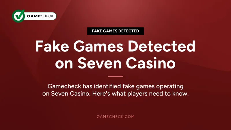 Nepspellen ontdekt bij Seven Casino
